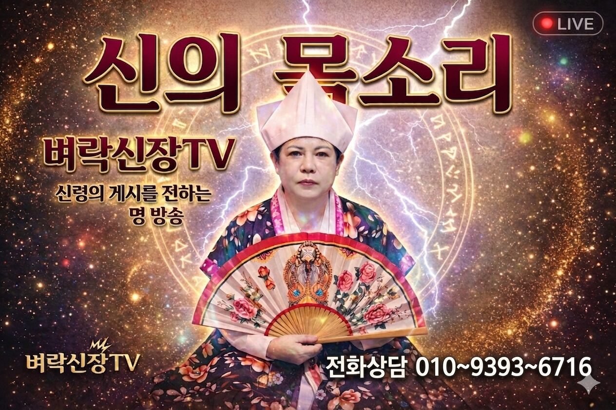 계룡산 벼락신장 전화상담하기