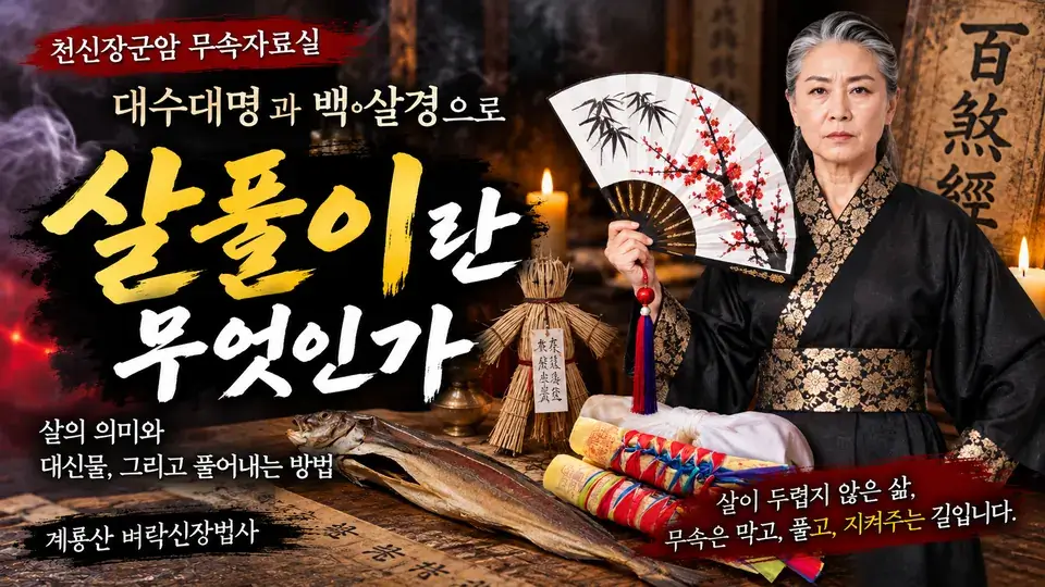 살풀이란 무엇인가